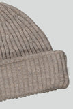 NN.07 Rib Wollmischung Mütze Farbe Khaki Beige online kaufen