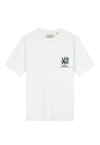 DSTREZZED LASSE ARTWORK OVERSIZED T-SHIRT FARBE- WHITE online kaufen