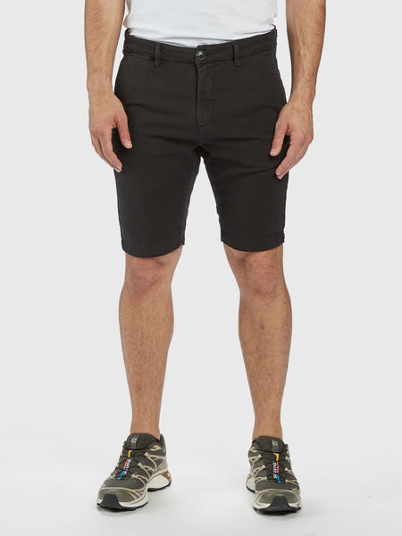 GABBA Jason Broken Linen Chino Short black online kaufen