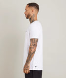DISTORTED PEOPLE Classic Spliced Rib t-shirt white online kaufen