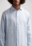 DSTREZZED The Jagger Shirt Linen Lt. Blue online kaufen