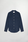 NN.07 Colby Lyocell Mischung Hemd Dunkel Blau online kaufen