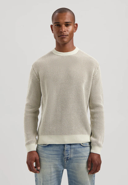 DSTREZZED Strickpollover Leones Crew Silver Birch online kaufen