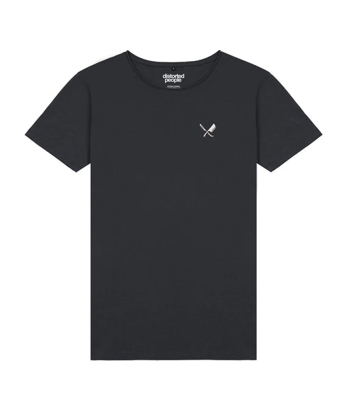 DISTORTED PEOPLE Classic Spliced Rib t-shirt dusk online kaufen