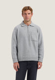 DSTREZZED Zac Polo Knit Farbe: Medium Grey Melange online kaufen