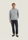 DSTREZZED Zac Polo Knit Farbe: Medium Grey Melange online kaufen