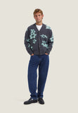 DSTREZZED Sam Cardigan Grey Green online kaufen