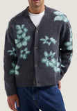 DSTREZZED Sam Cardigan Grey Green online kaufen