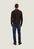 DSTREZZED Oscar Rib Mockneck Dk. Brown online kaufen