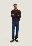 DSTREZZED Oscar Rib Mockneck Dk. Brown online kaufen