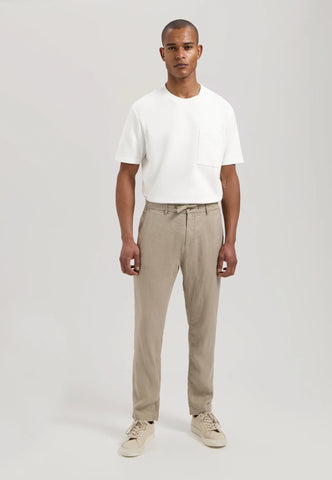 DSTREZZED James Beach Pants aus Leinen Aluminium