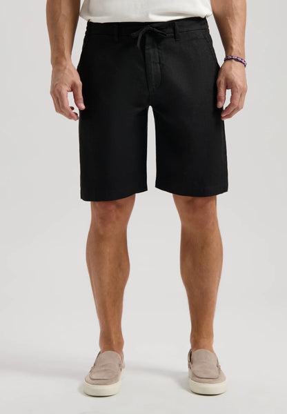 DSTREZZED James Beach Shorts Crispy Linen Black online kaufen