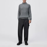 DRYKORN ARVID Rollkragenpullover in Woll-Alpakamix Farbe - grey melange online kaufen