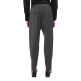 DRYKORN CHASY HOSE MIT BUNDFALTE IN BI-STRECH WOLLE DRYNAMIC Farbe - sharkskin online kaufen