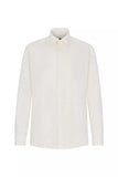 RAMIS Regular Fit Hemd in reinem Leinen off white online kaufen