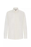 RAMIS Regular Fit Hemd in reinem Leinen off white online kaufen