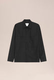 NN.07 Freddy - Tailored regular fit hemdjacke Farbe - Black online kaufen