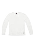 BLUE DE GÉNES Serafino Longsleeve in white online kaufen