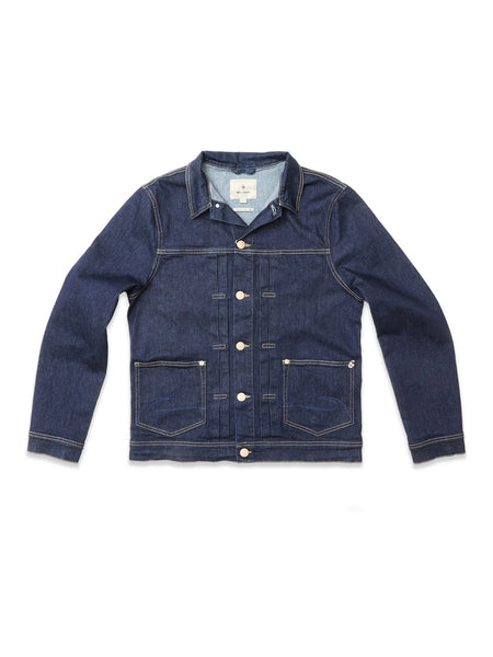 BLUE DE GÉNES cosimo Trucker V2 Jacket Dark Blue Denim online kaufen