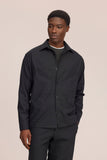 NN.07 Freddy - Tailored regular fit hemdjacke Farbe - Black online kaufen