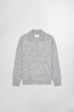 NN.07 Alfie Half-Zip Polo Farbe: Sable Grey #930 online kaufen
