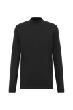 DRYKORN MORITZO Longsleeve mit Stehkragen in Schwarz online kaufen