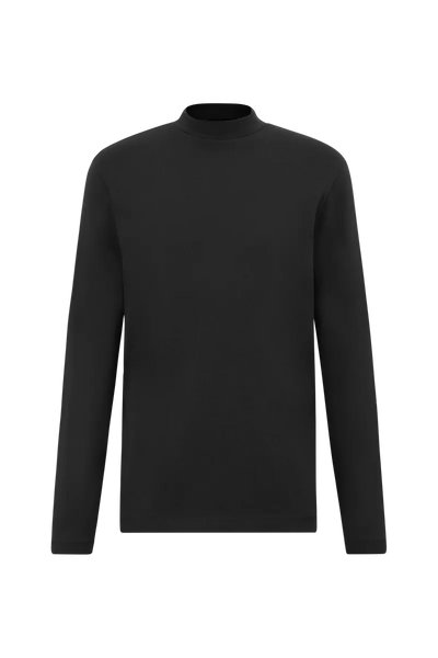 DRYKORN MORITZO Longsleeve mit Stehkragen in Schwarz online kaufen