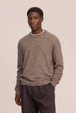 NN.07 Gavin - Baumwoll-Bouclé pullover Farbe - Desert Clay online kaufen