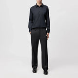DRYKORN DANEEL Classic Fit Hemd in Baumwoll-Satin Farbe - black online kaufen