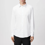 DRYKORN DANEEL Classic Fit Hemd in Baumwoll-Satin Farbe - white online kaufen