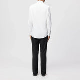 DRYKORN DANEEL Classic Fit Hemd in Baumwoll-Satin Farbe - white online kaufen