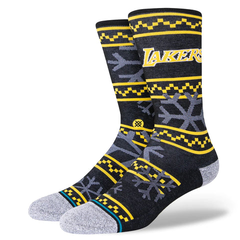 STANCE LAKERS FROSTED 2 CREW SOCKEN
