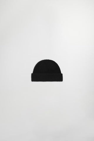 NN.07 Sailor Wollmischung Mütze in Black