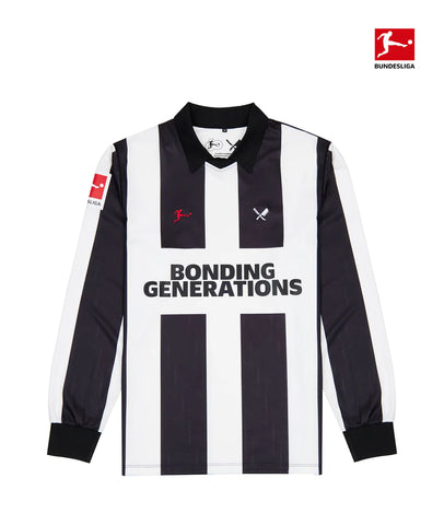 DISTORTED PEOPLE Generation Bundesliga  trikot black/white