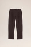 NN.07 Bill - Melange Tapered leg regular fit hose Deep Truffle online kaufen