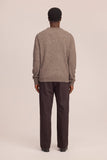 NN.07 Gavin - Baumwoll-Bouclé pullover Farbe - Desert Clay online kaufen