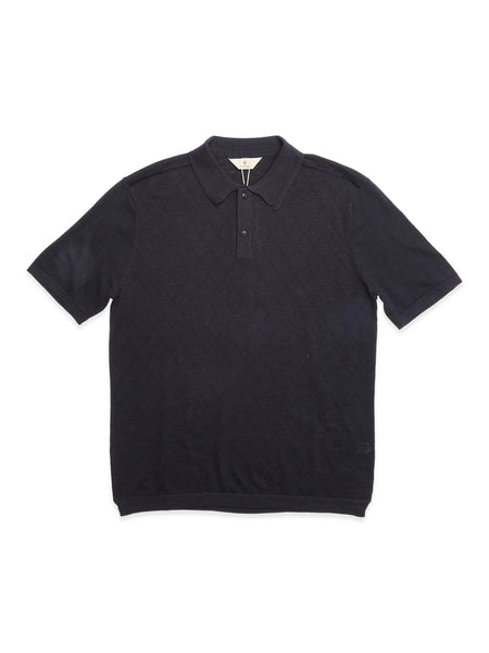 BLUE DE GÉNES WALLY STRICK-POLO IN FARBE BLAU online kaufen