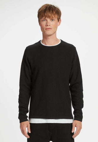 GABBA Lamp O-Neck Knit - Black