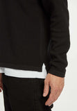 GABBA Lamp O-Neck Knit - Black online kaufen