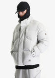 KRAKATAU AITKEN Waterproof Short Puffer Jacket Qm440-52 LIGHT GREY online kaufen