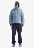 KRAKATAU ROOK Short Puffer Jacket Qm487-63 LIGHT BLUE online kaufen