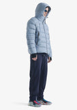 KRAKATAU ROOK Short Puffer Jacket Qm487-63 LIGHT BLUE online kaufen