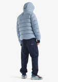 KRAKATAU ROOK Short Puffer Jacket Qm487-63 LIGHT BLUE online kaufen