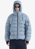 KRAKATAU ROOK Short Puffer Jacket Qm487-63 LIGHT BLUE online kaufen