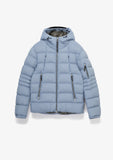 KRAKATAU ROOK Short Puffer Jacket Qm487-63 LIGHT BLUE online kaufen