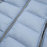 KRAKATAU ROOK Short Puffer Jacket Qm487-63 LIGHT BLUE online kaufen