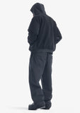 KRAKATAU PEEPLES HOODED SHERPA JACKET IN BLACK QM564 online kaufen