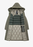 KRAKATAU GAIA Technical Fabric Long Parka Qw467-86 online kaufen