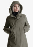 KRAKATAU GAIA Technical Fabric Long Parka Qw467-86 online kaufen