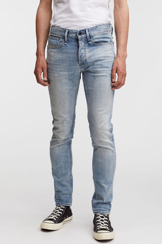 DENHAM BOLT GOTS Sun Bleached Indigo Denim - Skinny Fit